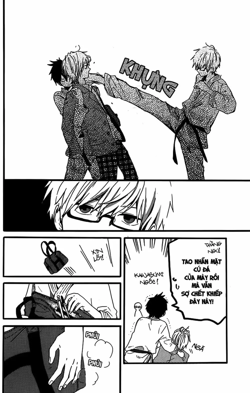 Truyện Tranh Tình Yêu Tuổi Teen Ngọt Ngào - Hibi Chouchou trang 4