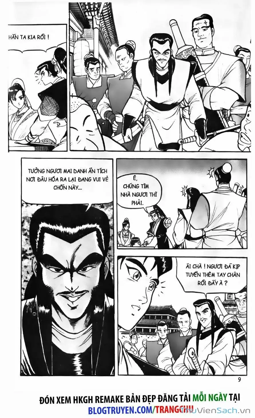 Truyện Tranh Hiệp Khách Giang Hồ trang 4