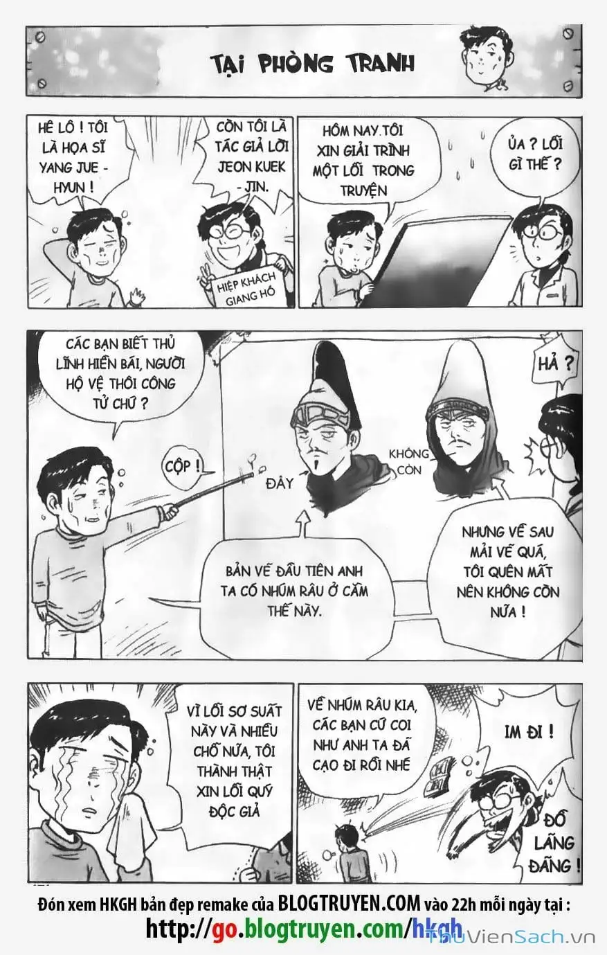 Truyện Tranh Hiệp Khách Giang Hồ trang 4