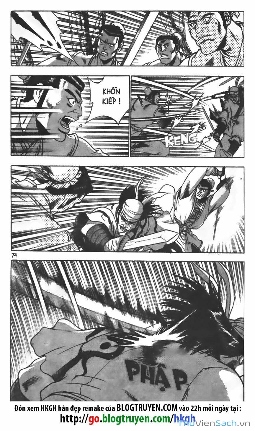 Truyện Tranh Hiệp Khách Giang Hồ trang 4