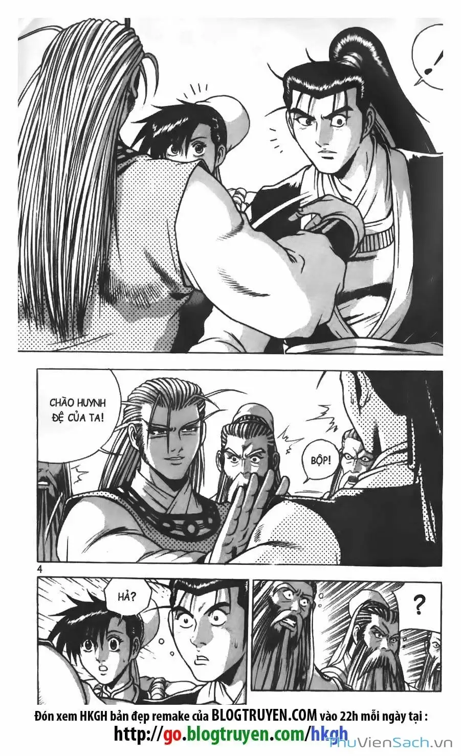 Truyện Tranh Hiệp Khách Giang Hồ trang 4
