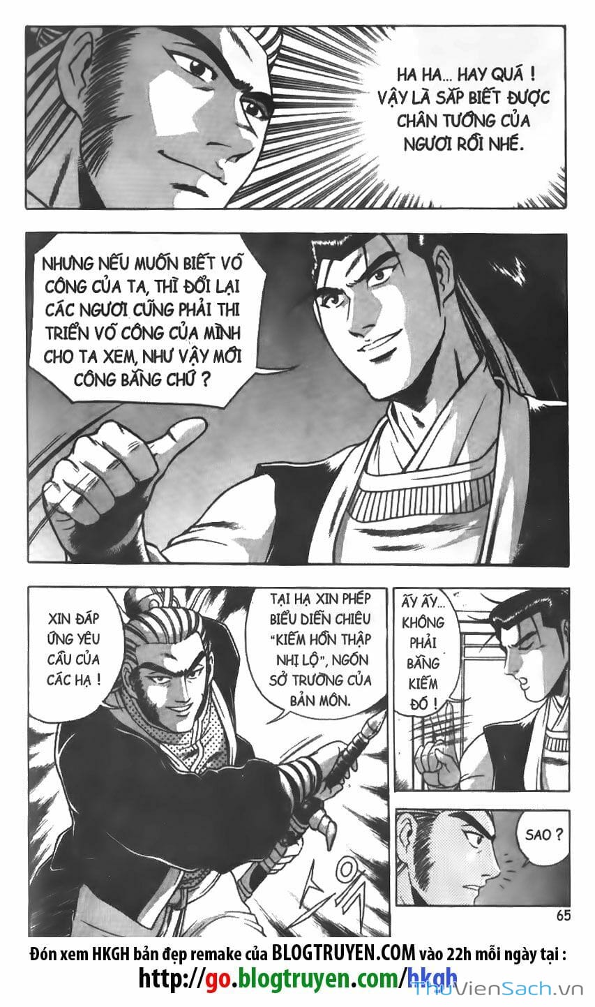 Truyện Tranh Hiệp Khách Giang Hồ trang 4