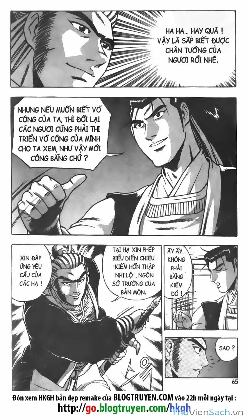 Truyện Tranh Hiệp Khách Giang Hồ trang 4