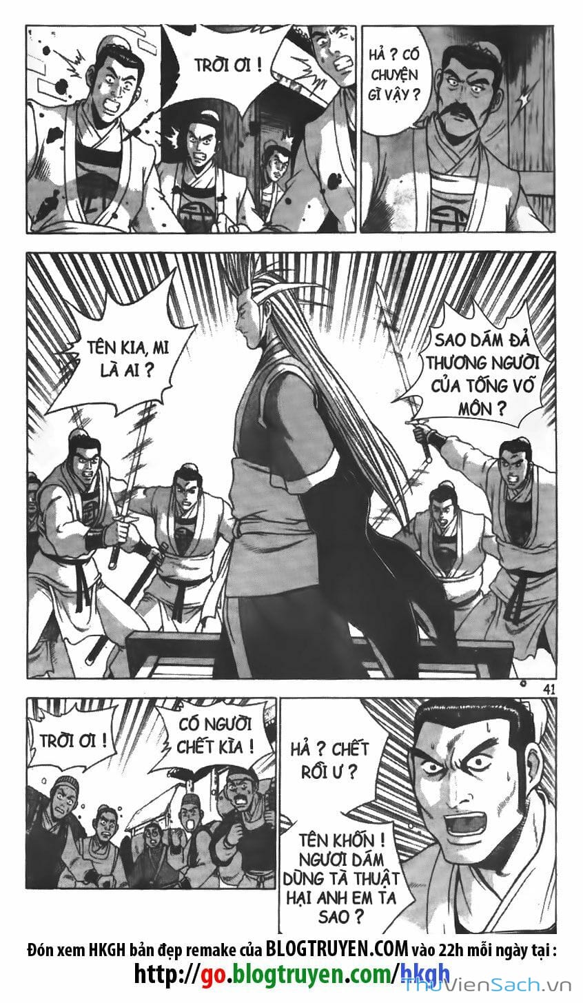 Truyện Tranh Hiệp Khách Giang Hồ trang 4