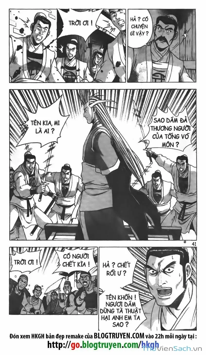 Truyện Tranh Hiệp Khách Giang Hồ trang 4