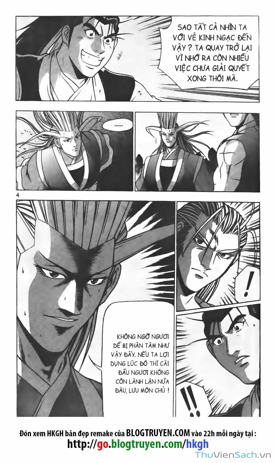 Truyện Tranh Hiệp Khách Giang Hồ trang 4