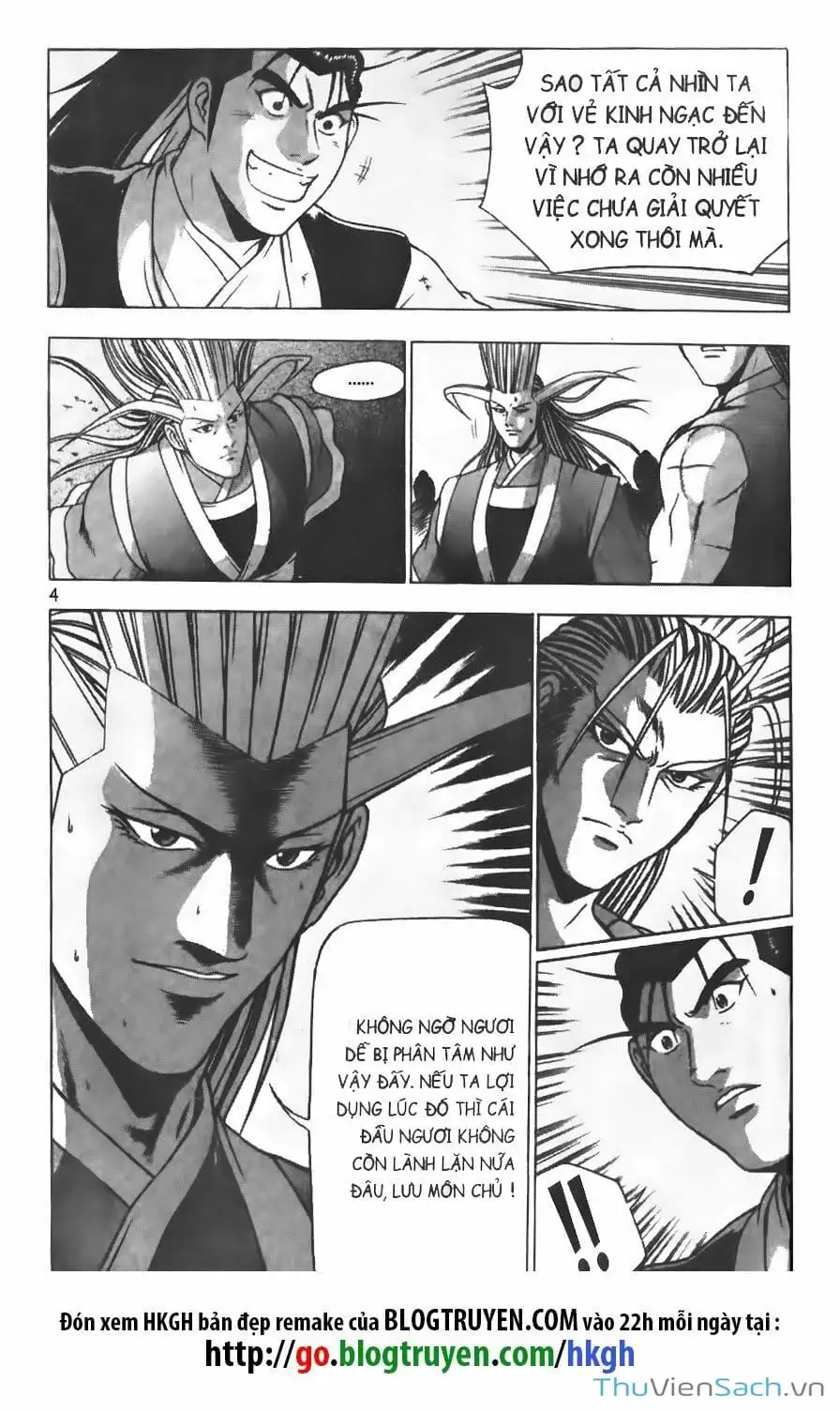Truyện Tranh Hiệp Khách Giang Hồ trang 4