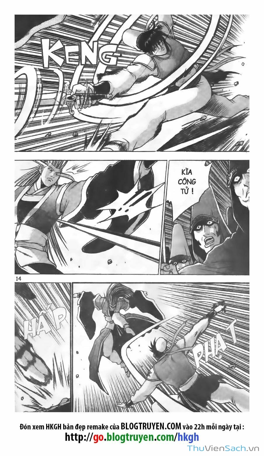 Truyện Tranh Hiệp Khách Giang Hồ trang 4