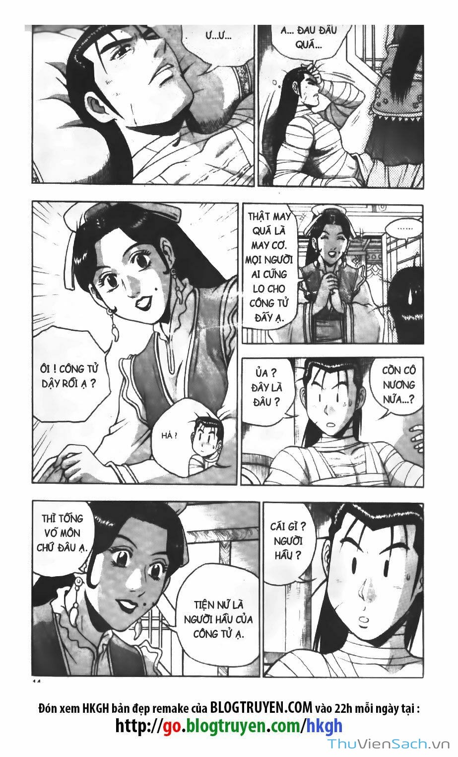 Truyện Tranh Hiệp Khách Giang Hồ trang 4