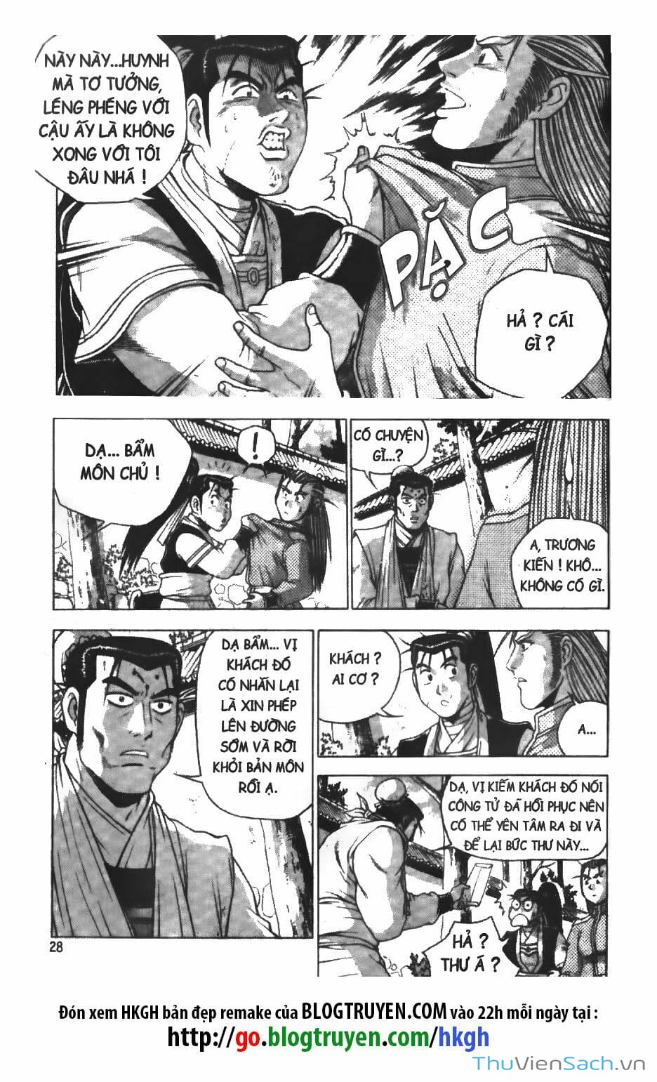 Truyện Tranh Hiệp Khách Giang Hồ trang 4