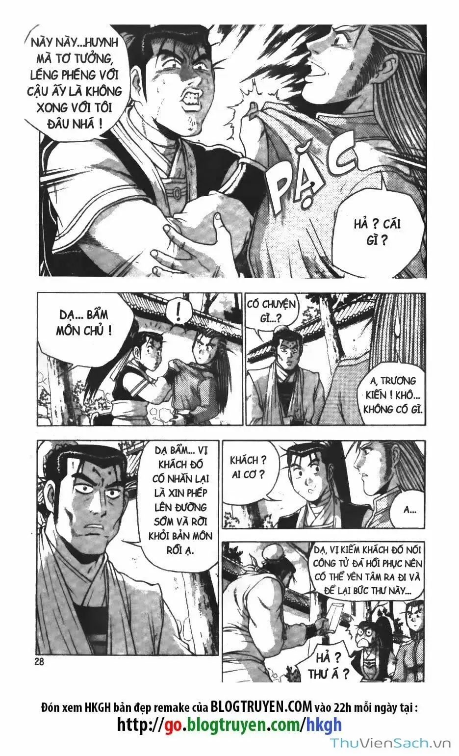 Truyện Tranh Hiệp Khách Giang Hồ trang 4