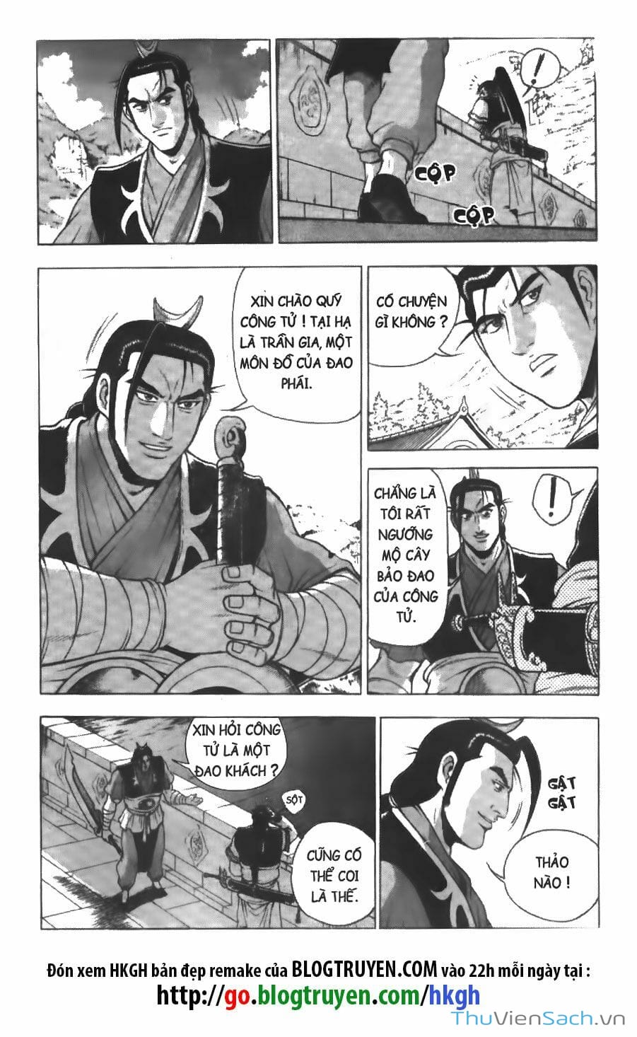 Truyện Tranh Hiệp Khách Giang Hồ trang 4