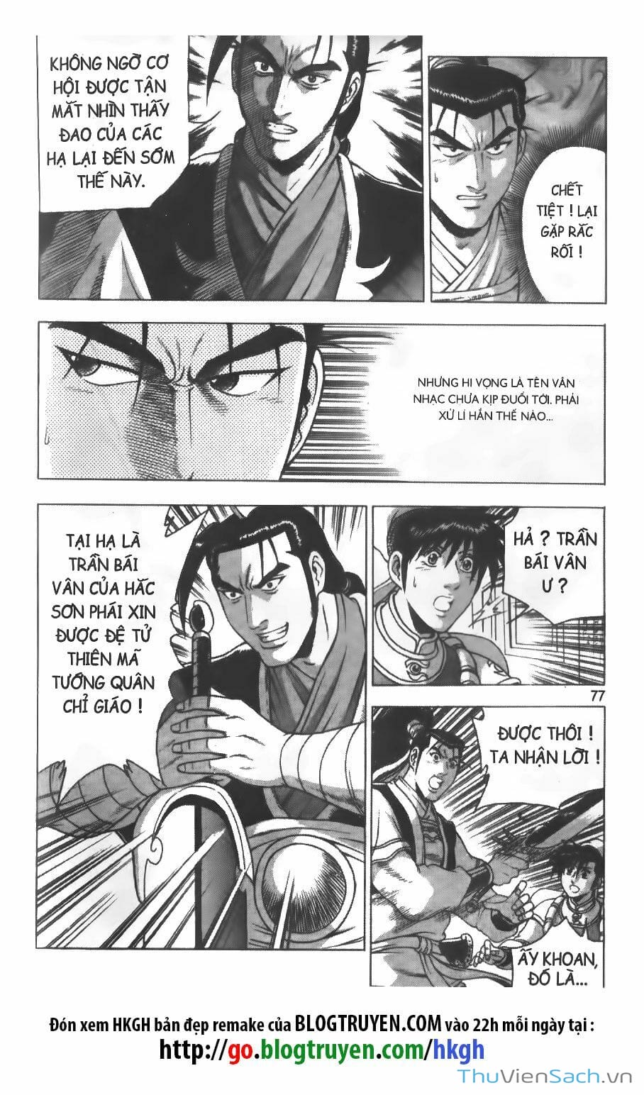 Truyện Tranh Hiệp Khách Giang Hồ trang 4