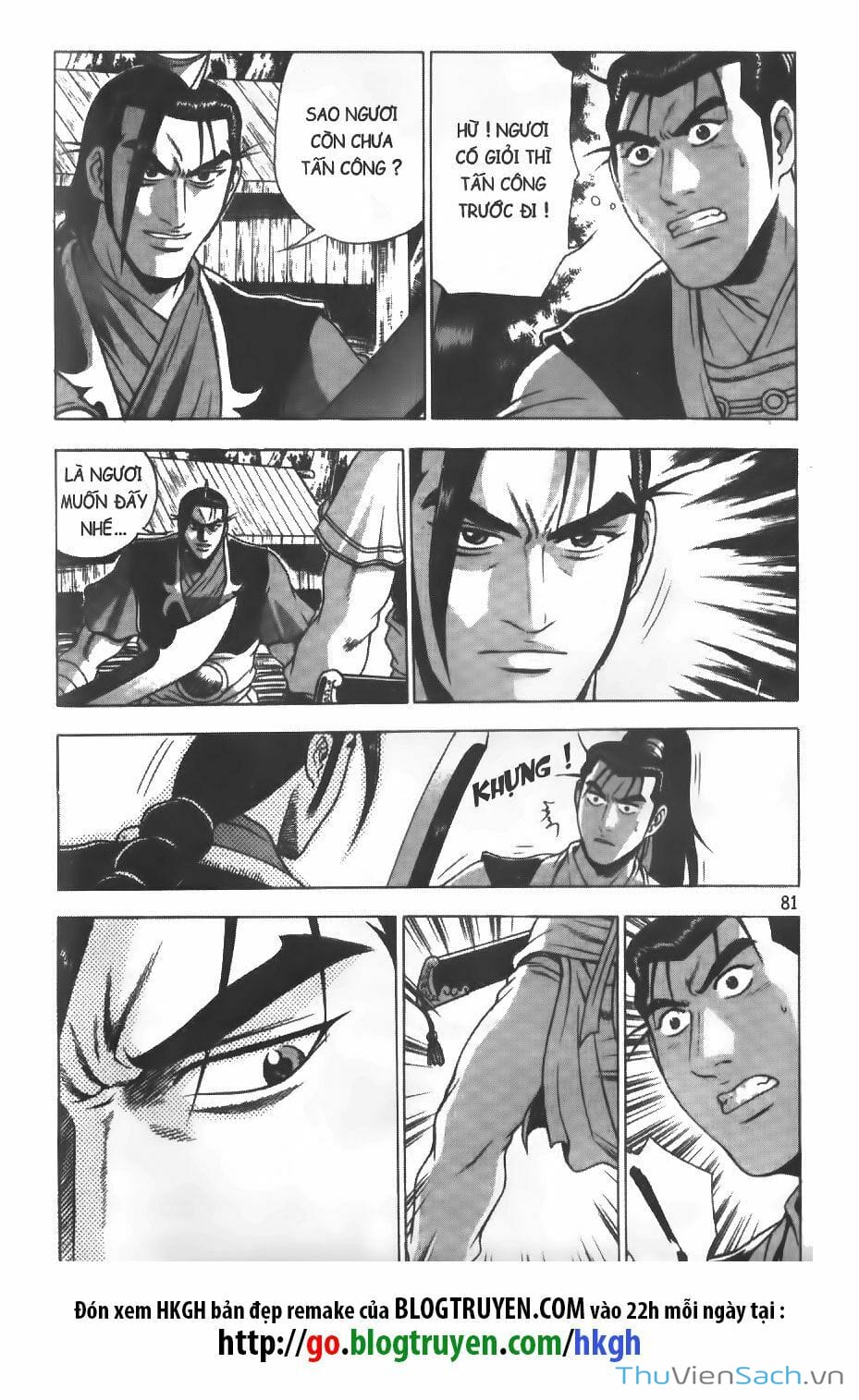 Truyện Tranh Hiệp Khách Giang Hồ trang 4