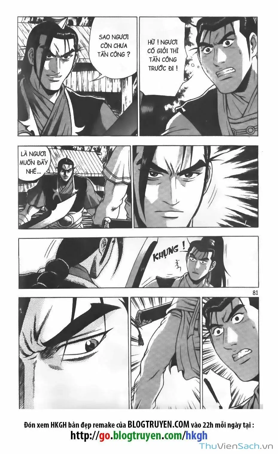 Truyện Tranh Hiệp Khách Giang Hồ trang 4