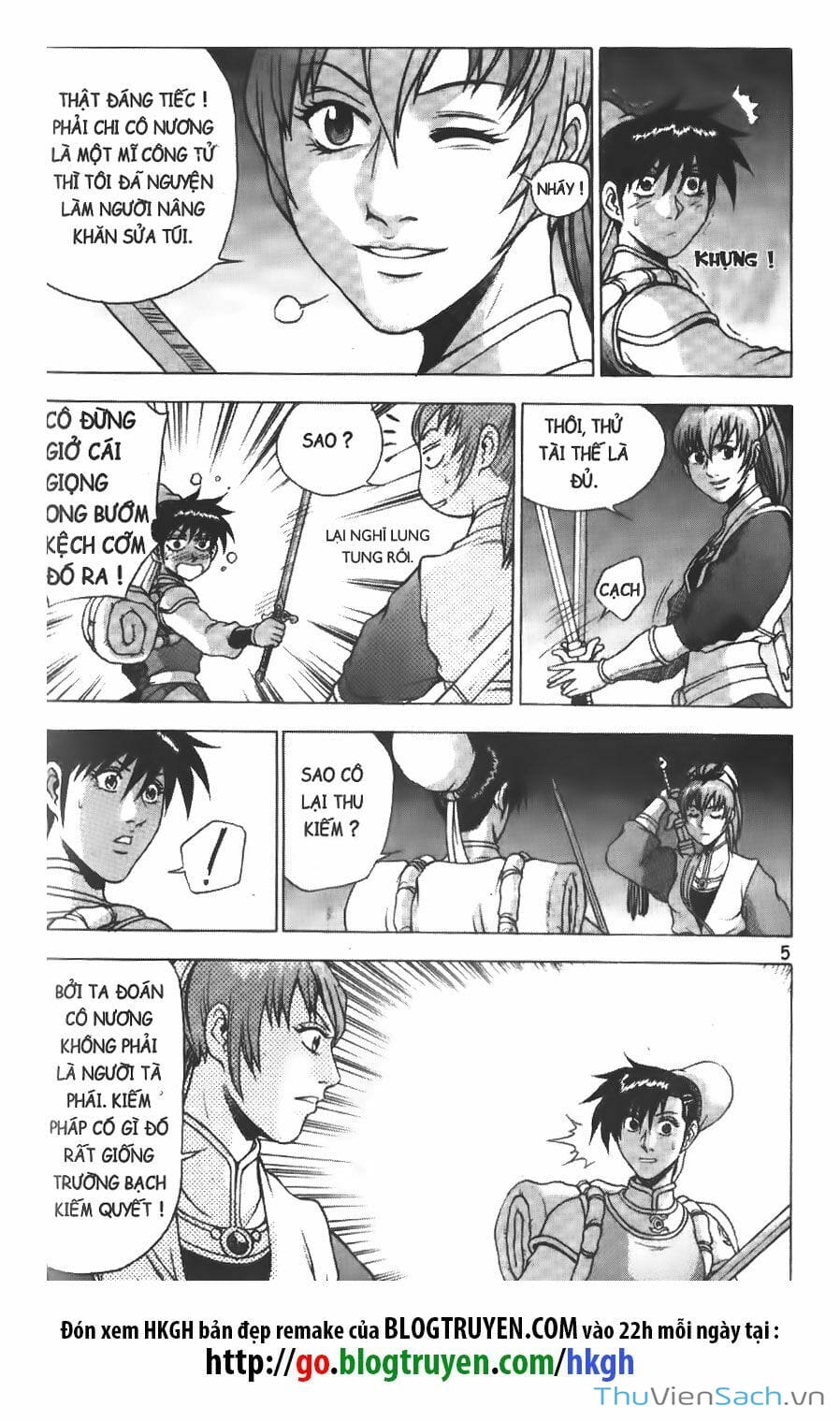 Truyện Tranh Hiệp Khách Giang Hồ trang 4