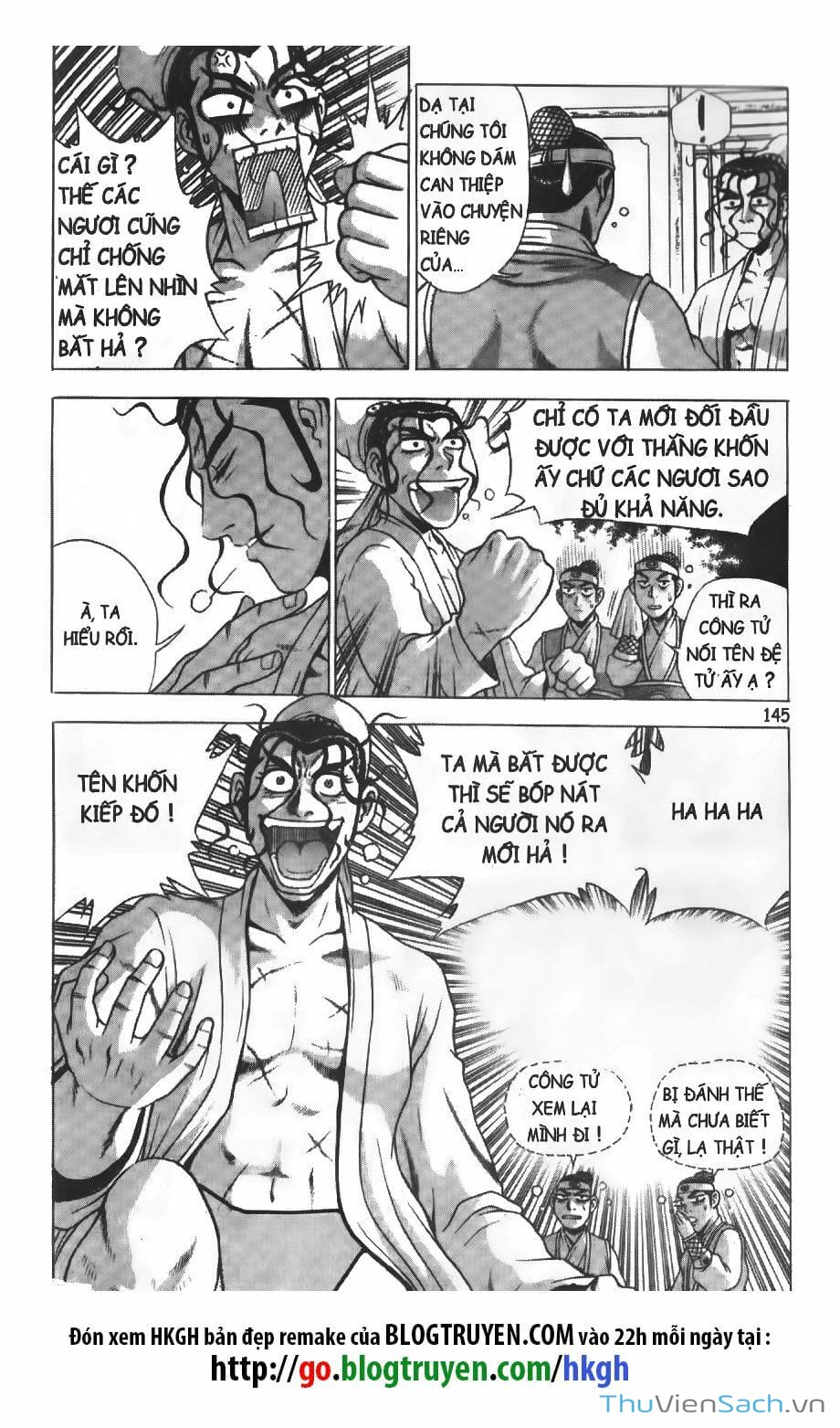 Truyện Tranh Hiệp Khách Giang Hồ trang 4