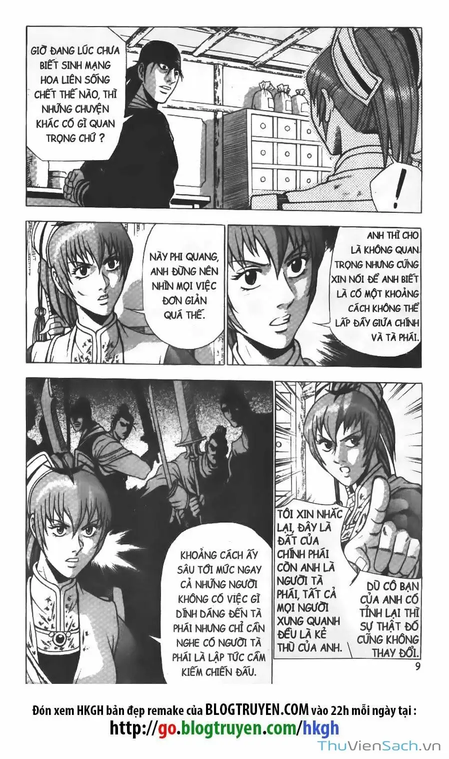 Truyện Tranh Hiệp Khách Giang Hồ trang 4