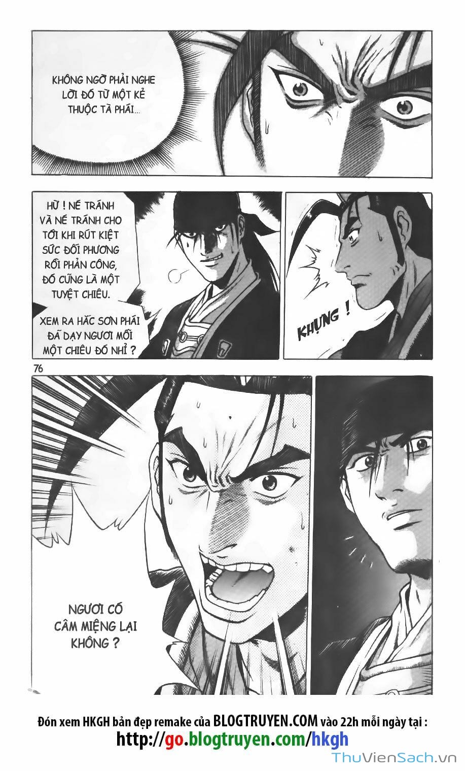 Truyện Tranh Hiệp Khách Giang Hồ trang 4