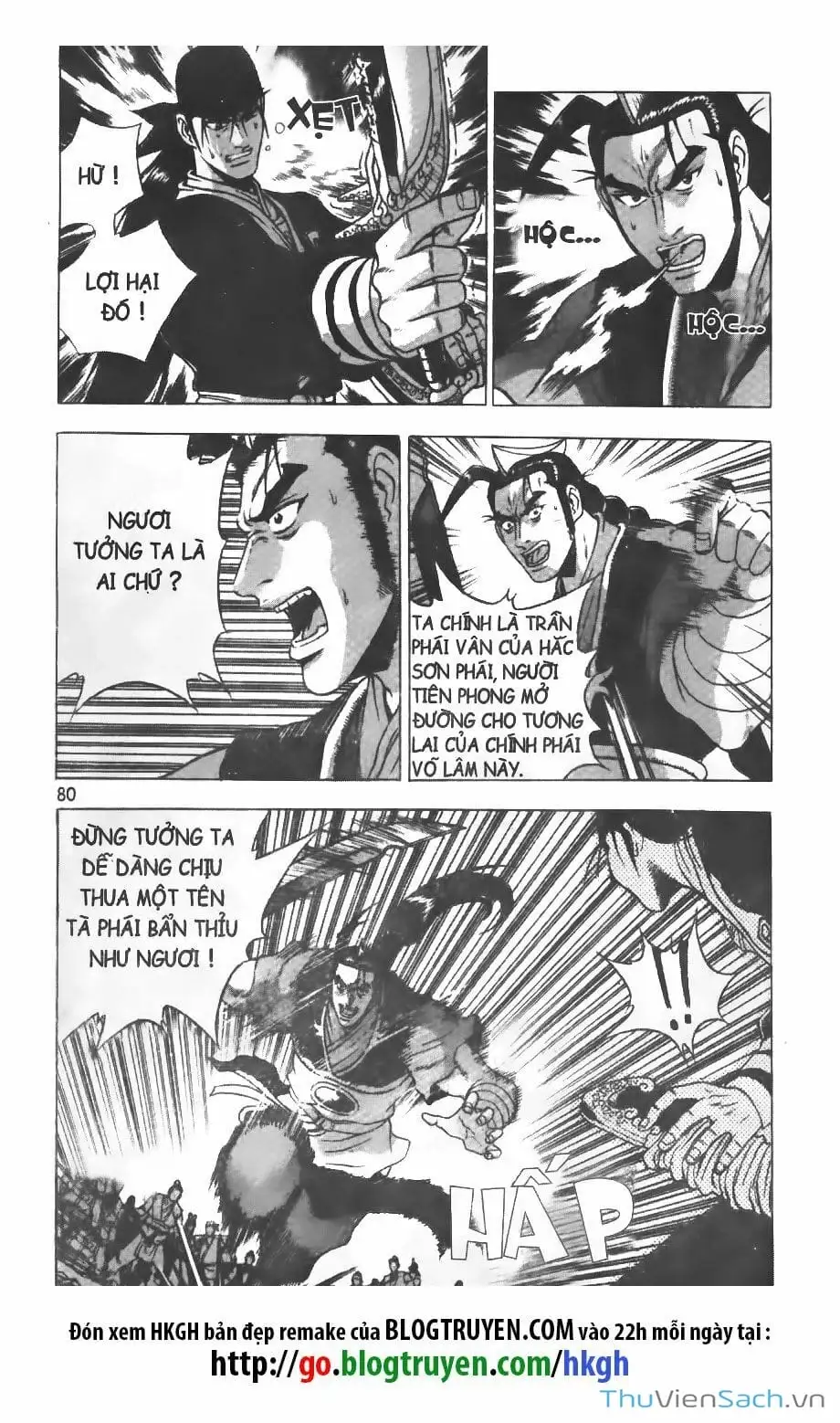 Truyện Tranh Hiệp Khách Giang Hồ trang 4