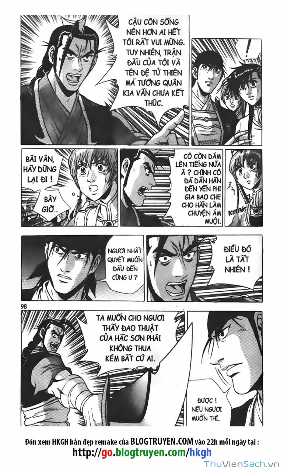 Truyện Tranh Hiệp Khách Giang Hồ trang 4