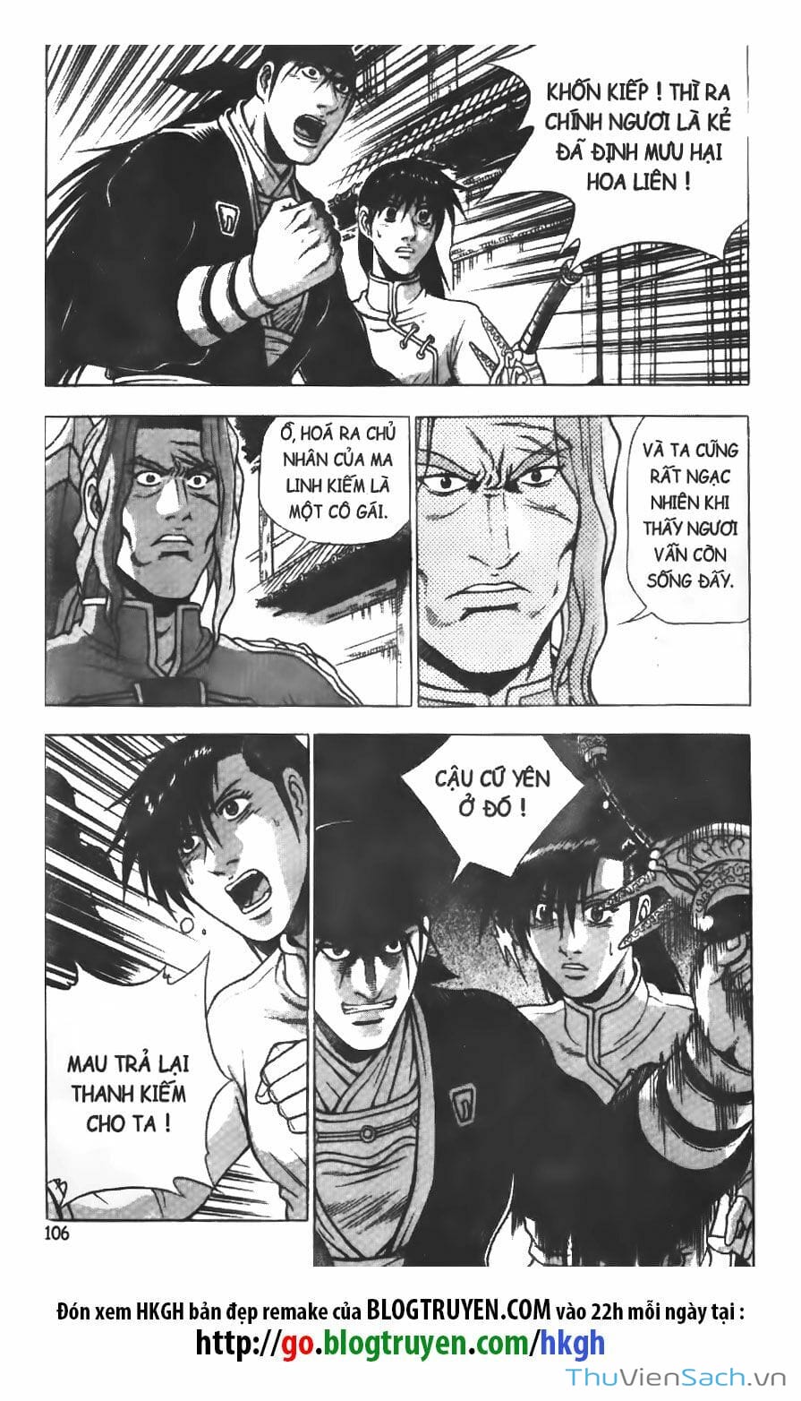 Truyện Tranh Hiệp Khách Giang Hồ trang 4