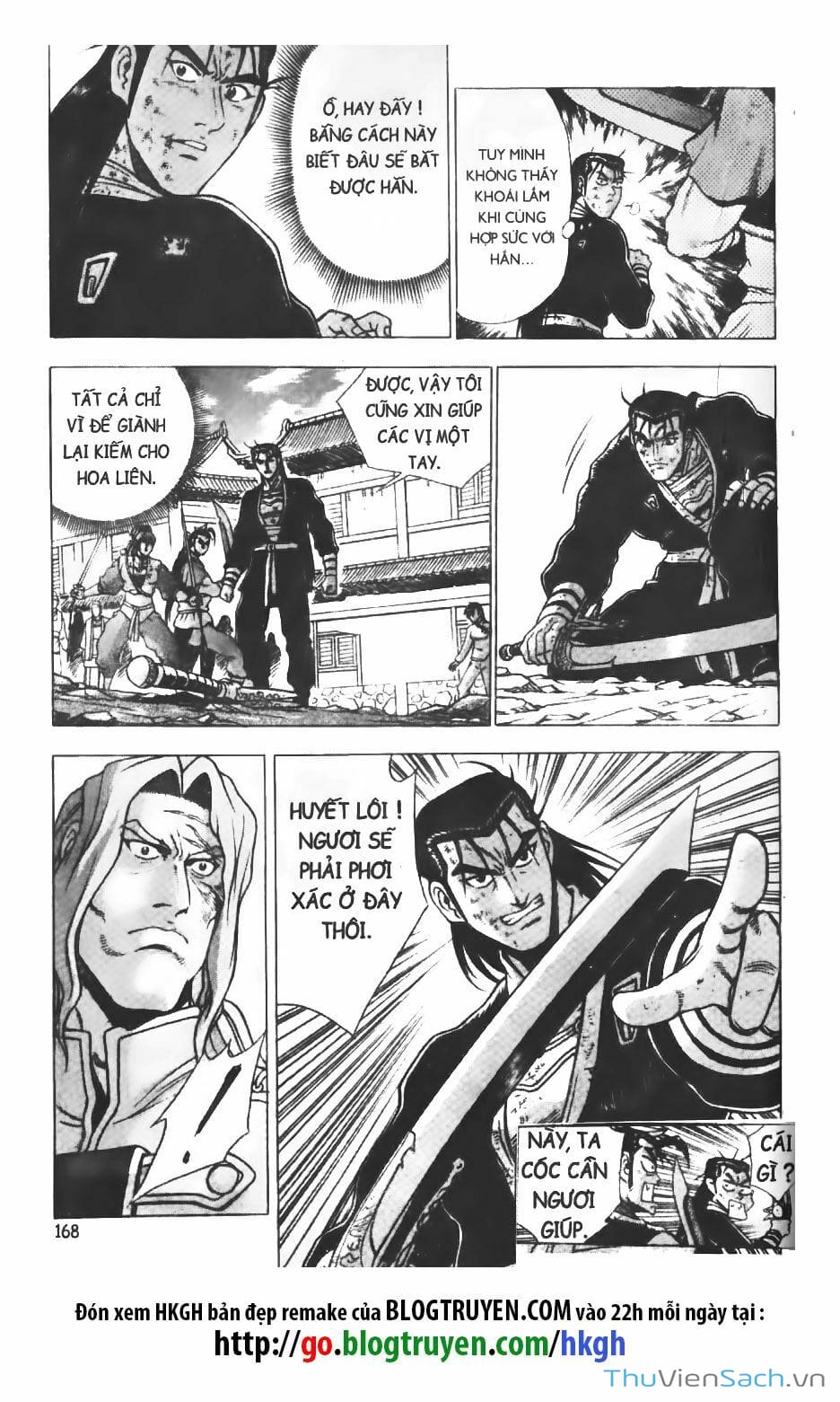 Truyện Tranh Hiệp Khách Giang Hồ trang 4