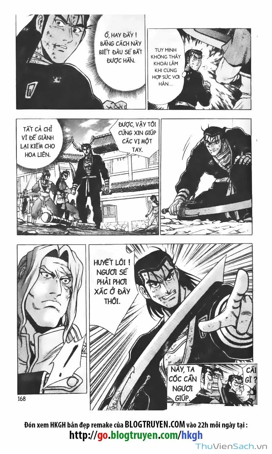 Truyện Tranh Hiệp Khách Giang Hồ trang 4