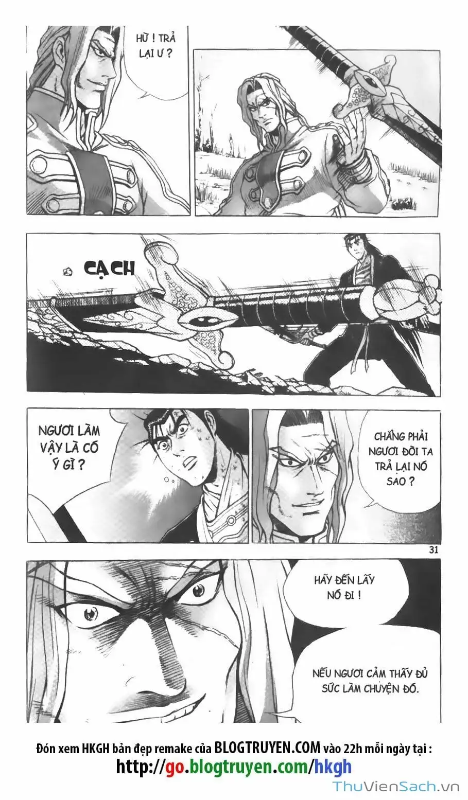 Truyện Tranh Hiệp Khách Giang Hồ trang 4