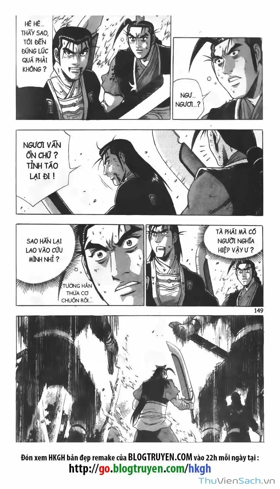 Truyện Tranh Hiệp Khách Giang Hồ trang 4