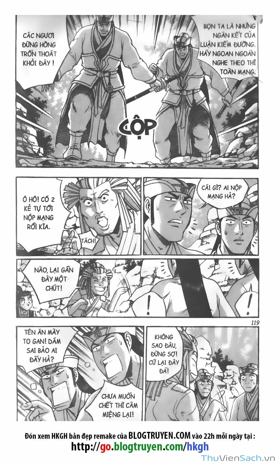 Truyện Tranh Hiệp Khách Giang Hồ trang 4