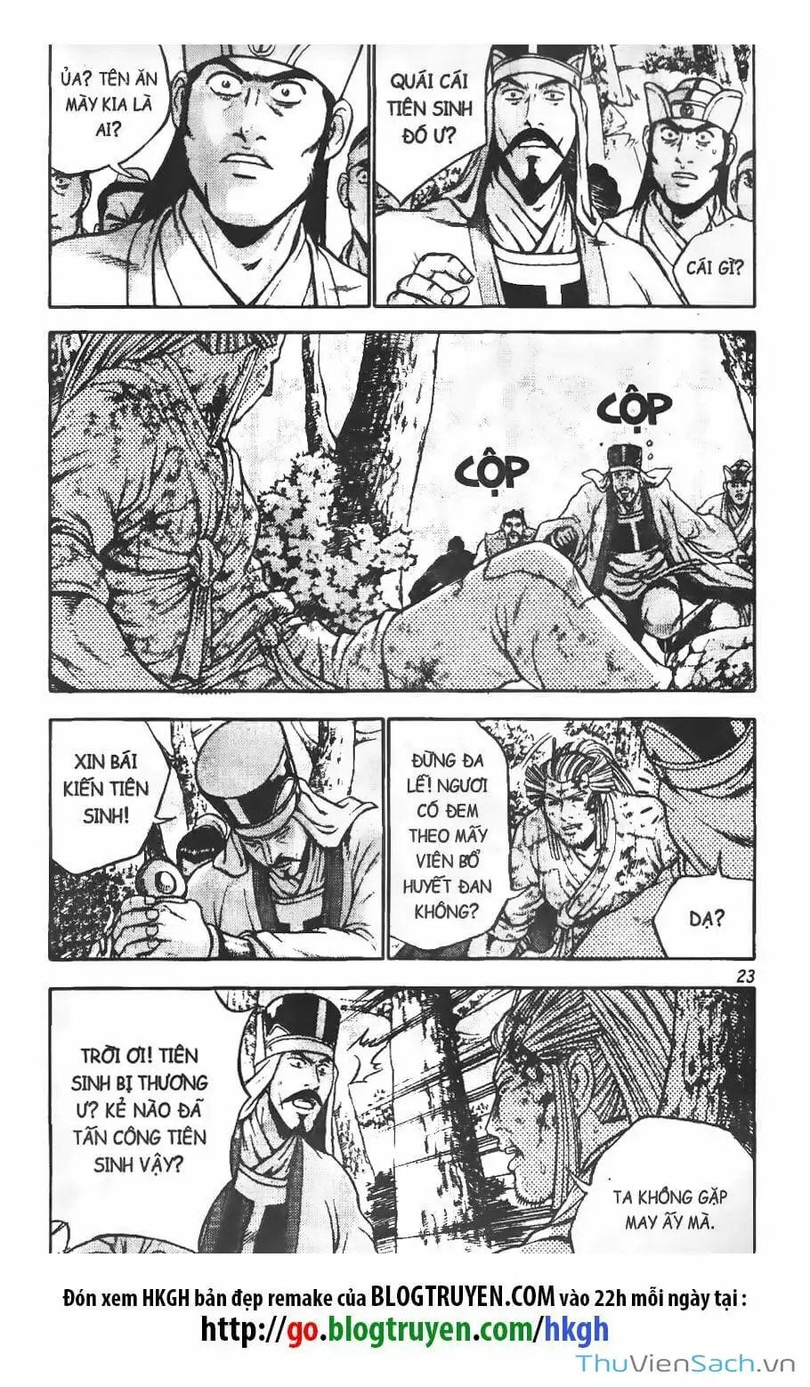 Truyện Tranh Hiệp Khách Giang Hồ trang 4