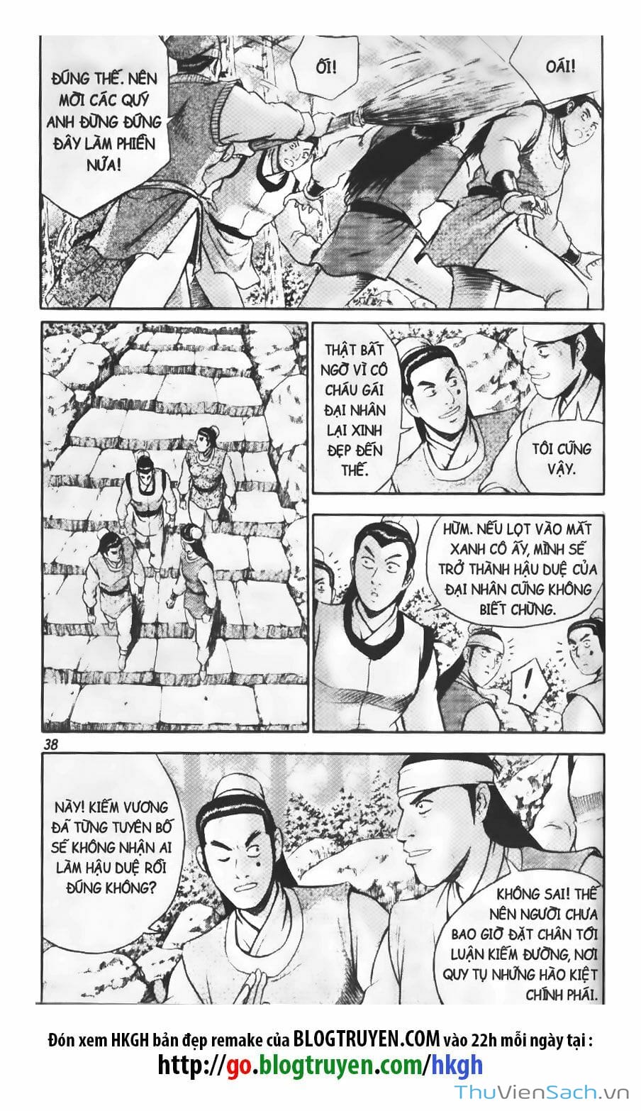 Truyện Tranh Hiệp Khách Giang Hồ trang 4