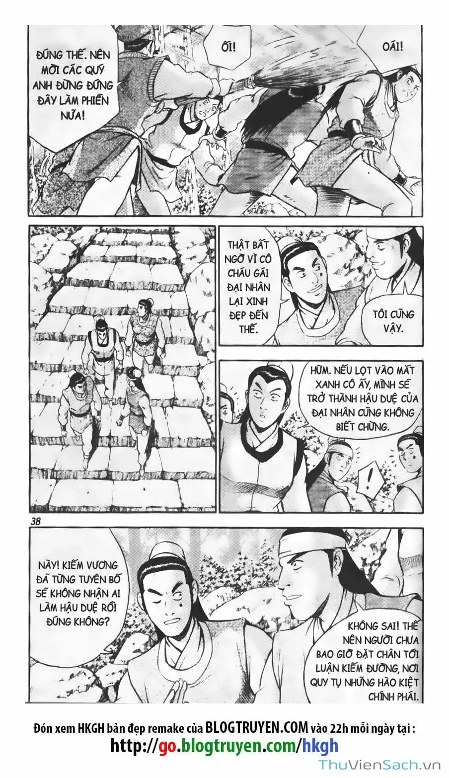 Truyện Tranh Hiệp Khách Giang Hồ trang 4