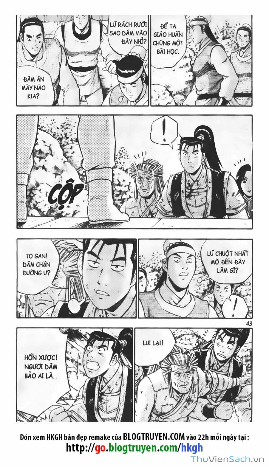 Truyện Tranh Hiệp Khách Giang Hồ trang 4