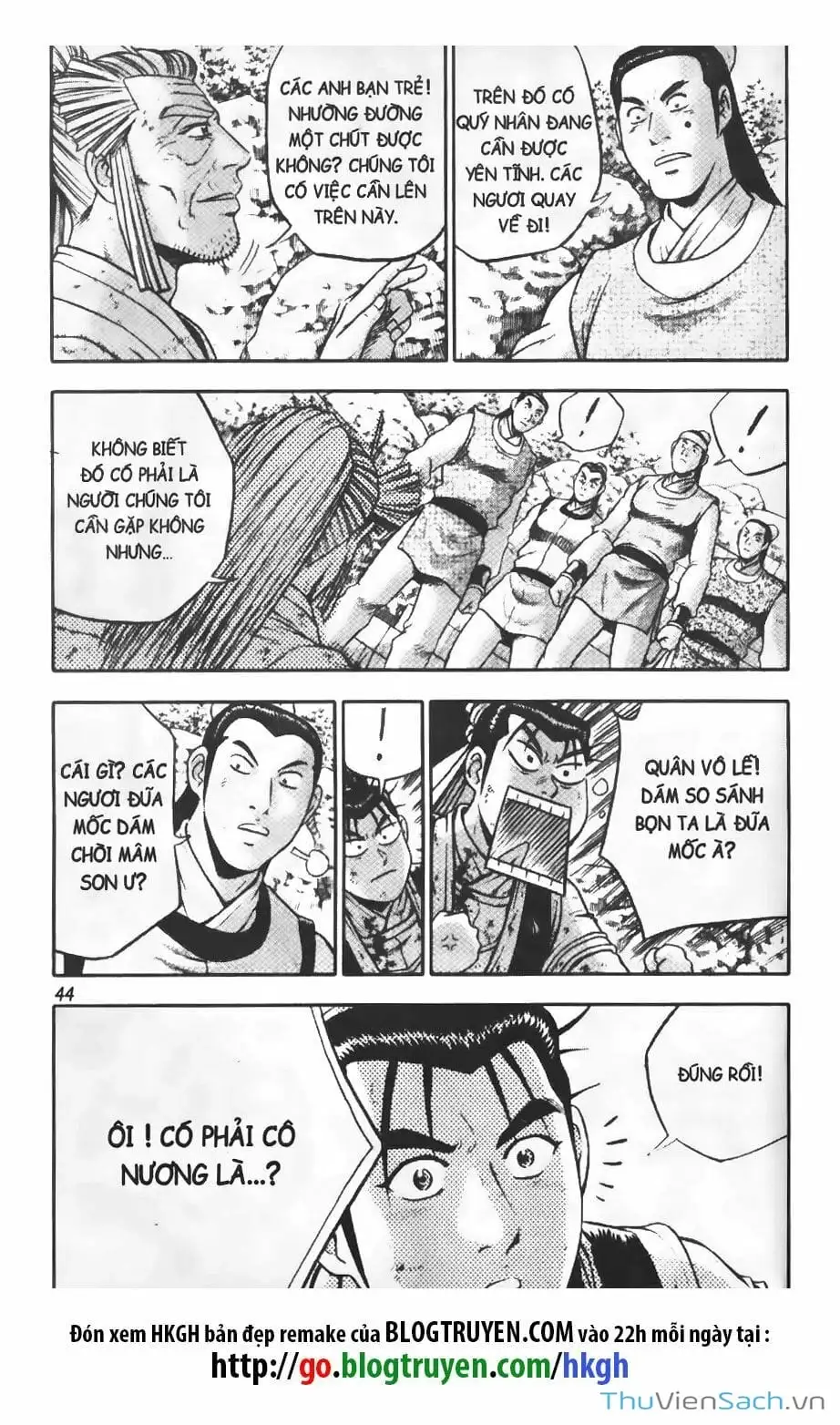 Truyện Tranh Hiệp Khách Giang Hồ trang 4