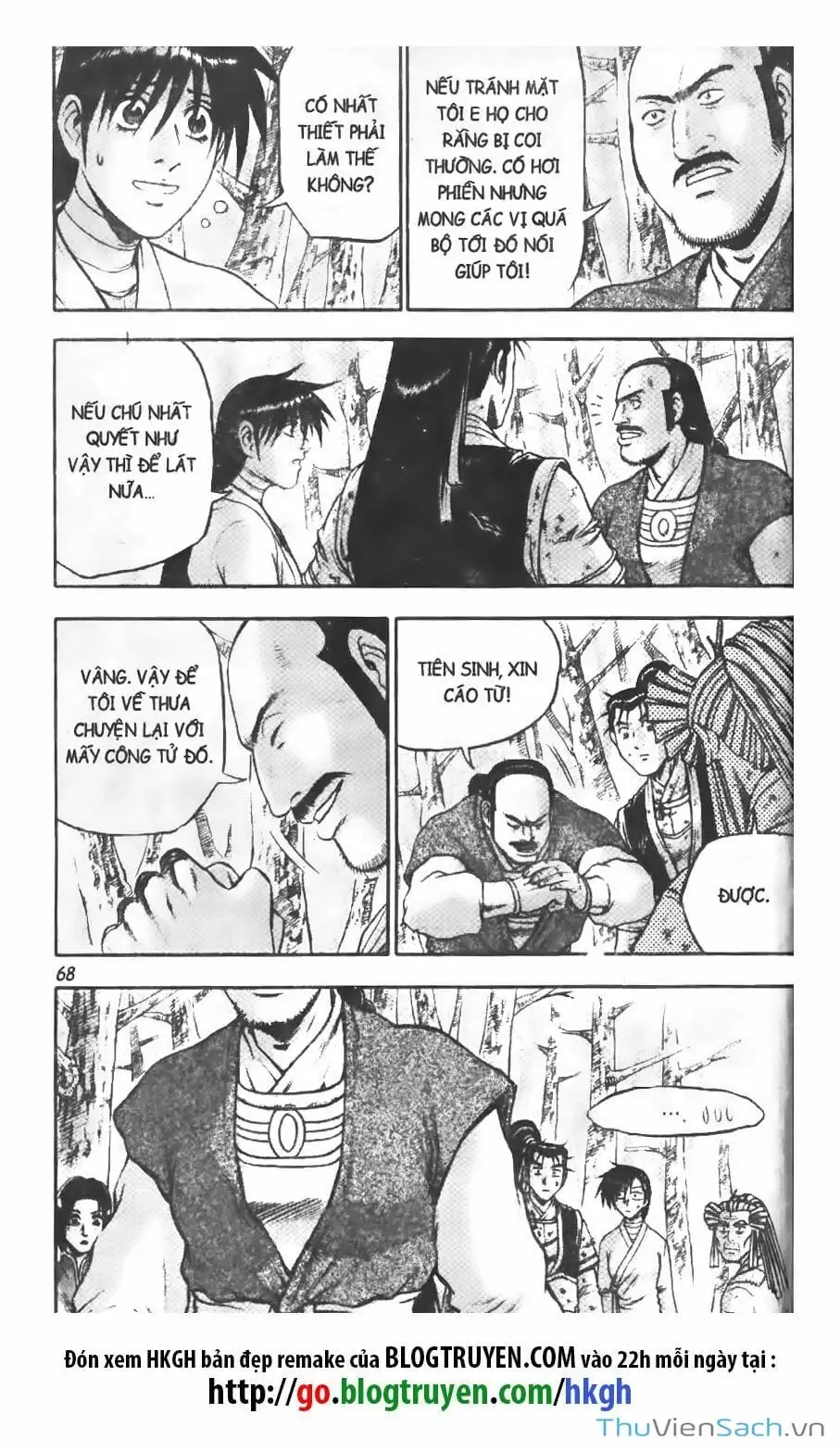 Truyện Tranh Hiệp Khách Giang Hồ trang 4