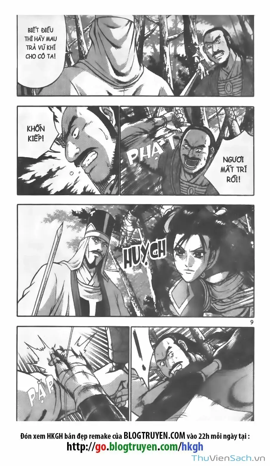 Truyện Tranh Hiệp Khách Giang Hồ trang 4