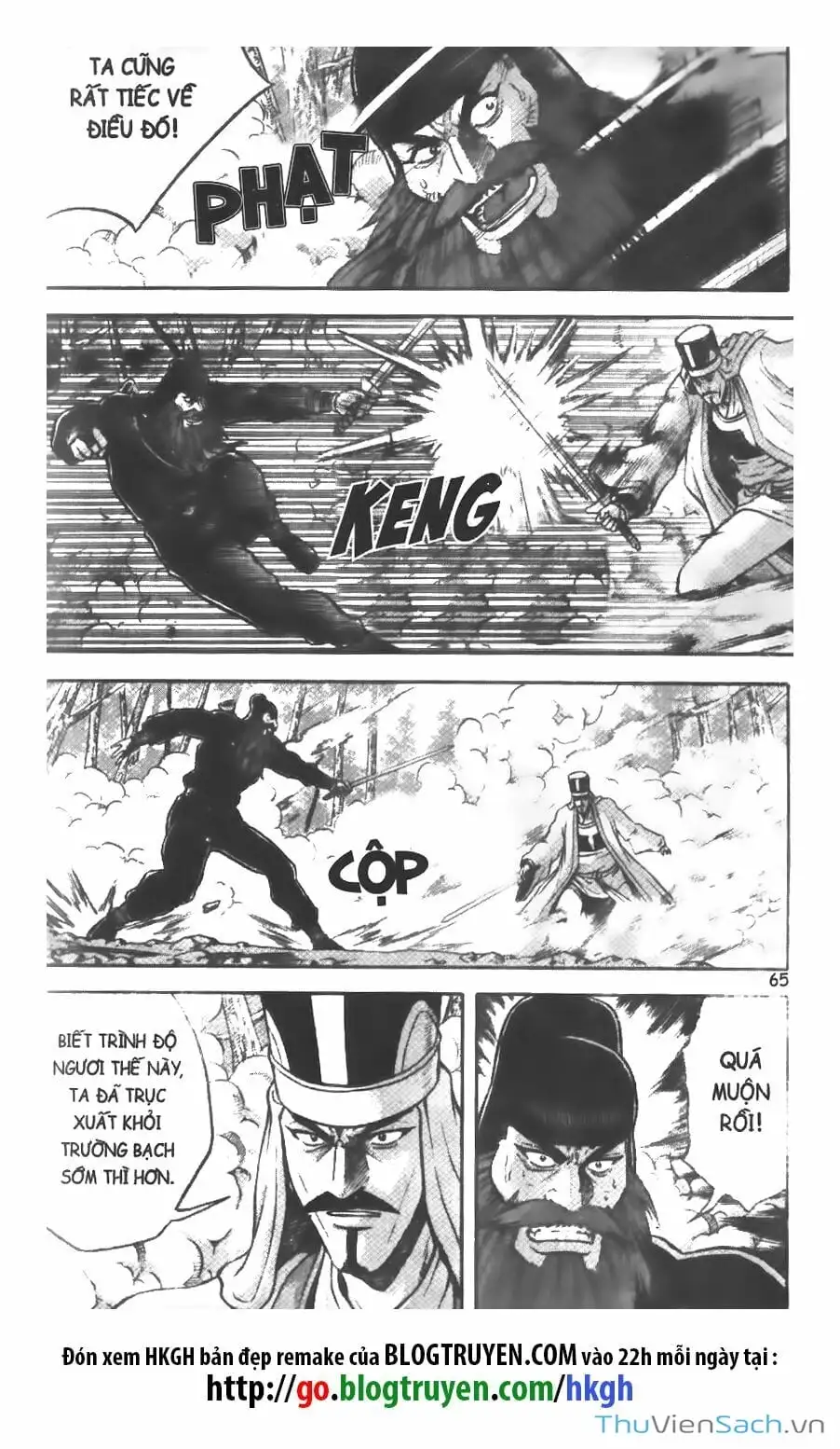 Truyện Tranh Hiệp Khách Giang Hồ trang 4
