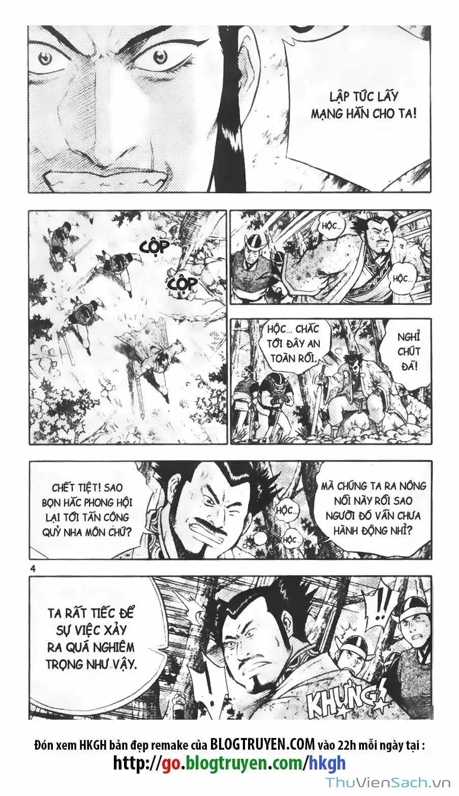 Truyện Tranh Hiệp Khách Giang Hồ trang 4