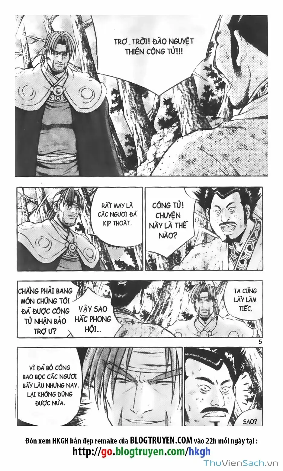 Truyện Tranh Hiệp Khách Giang Hồ trang 4