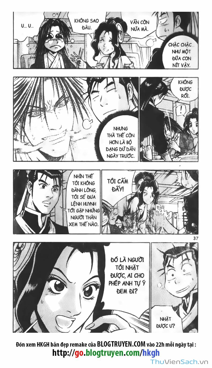 Truyện Tranh Hiệp Khách Giang Hồ trang 4