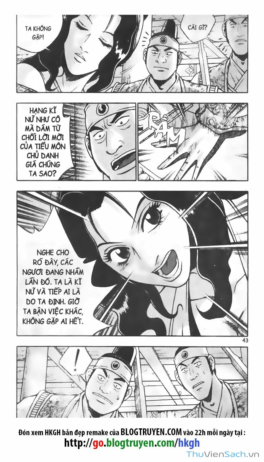 Truyện Tranh Hiệp Khách Giang Hồ trang 4