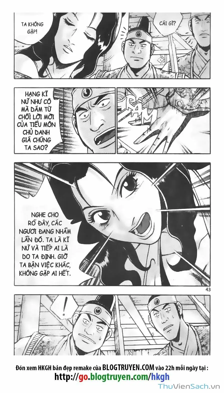 Truyện Tranh Hiệp Khách Giang Hồ trang 4