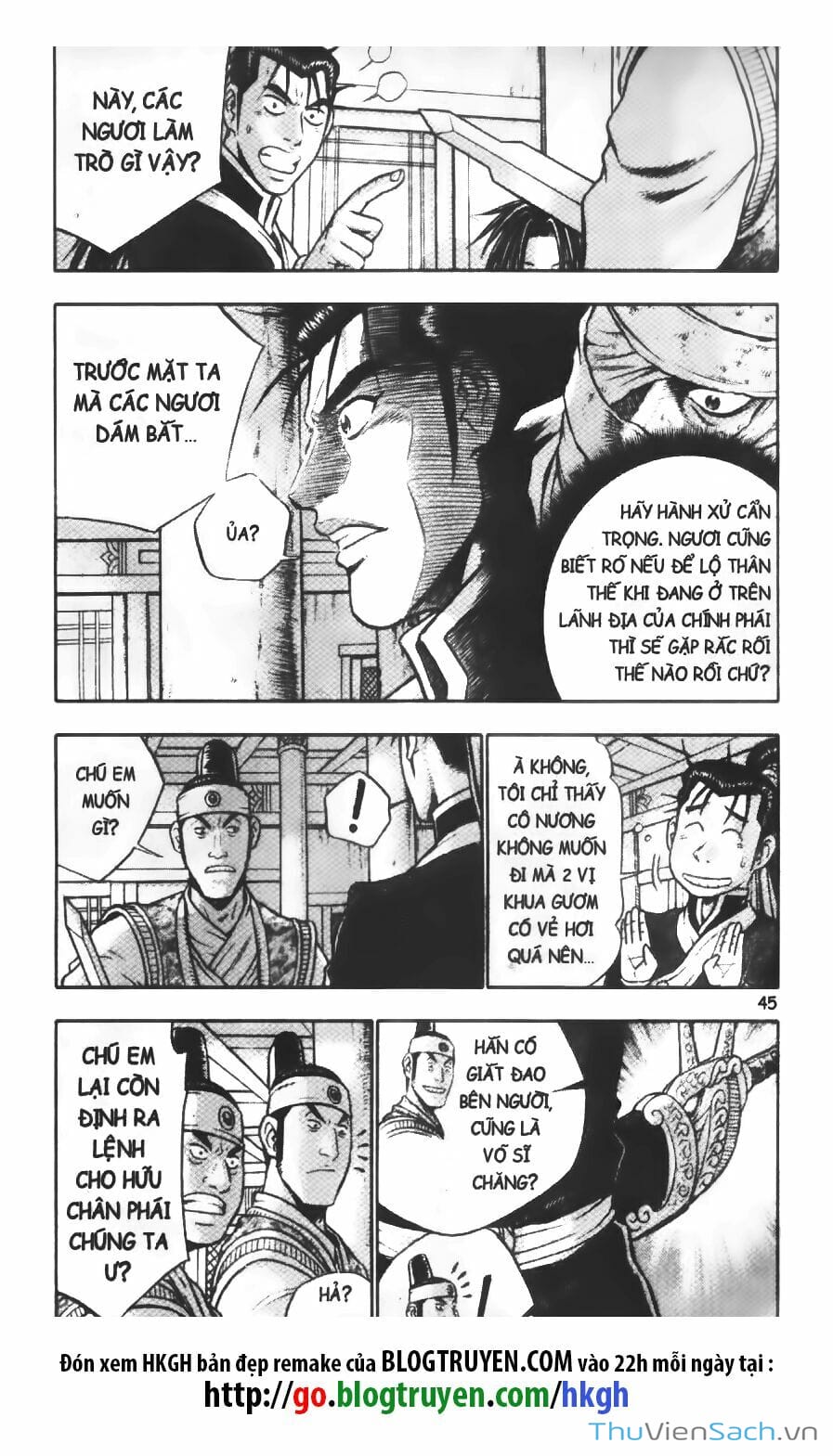 Truyện Tranh Hiệp Khách Giang Hồ trang 4