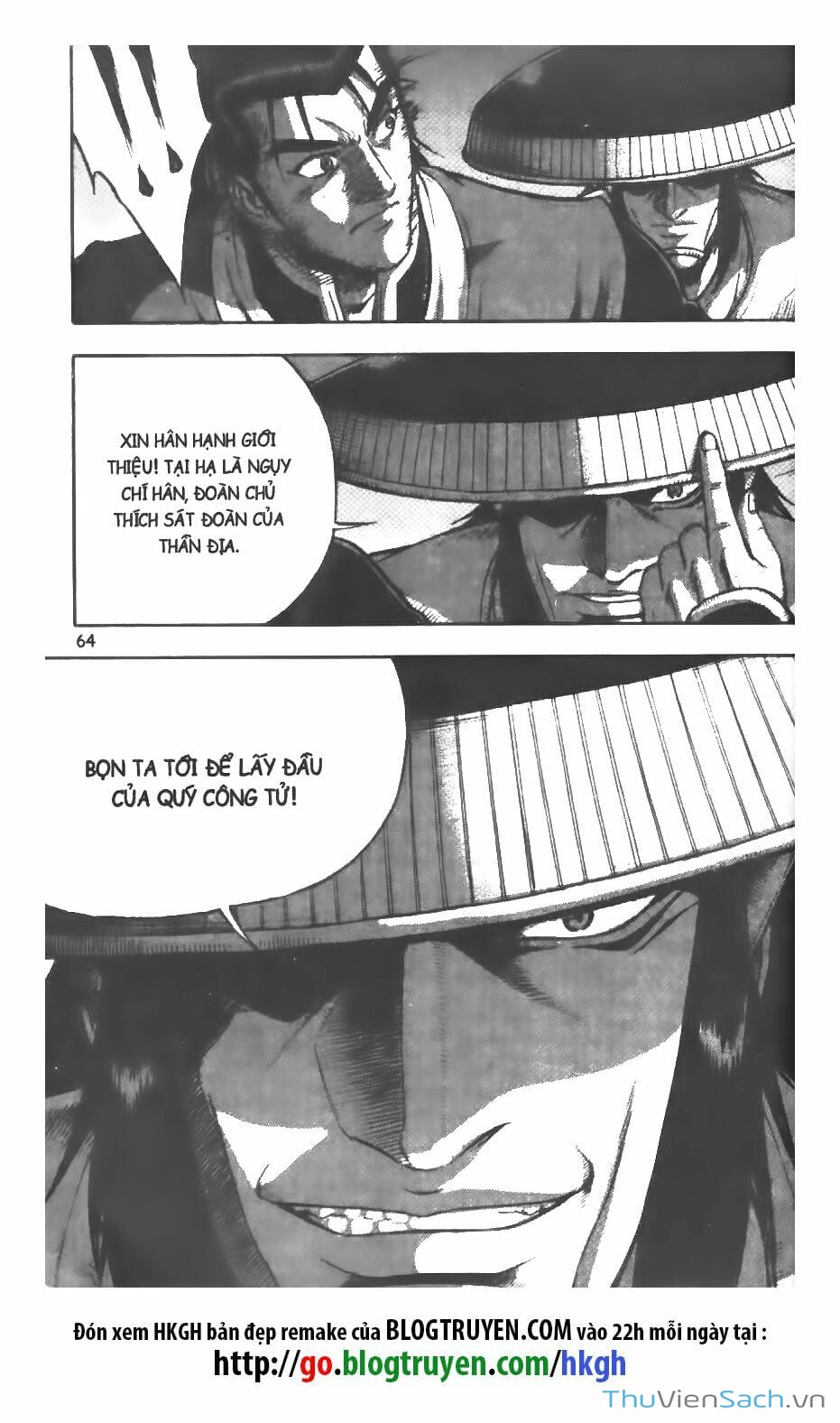 Truyện Tranh Hiệp Khách Giang Hồ trang 4