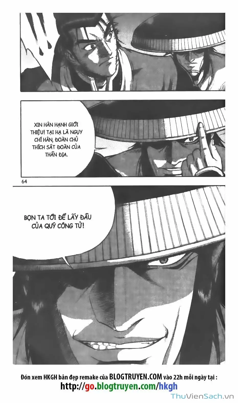 Truyện Tranh Hiệp Khách Giang Hồ trang 4