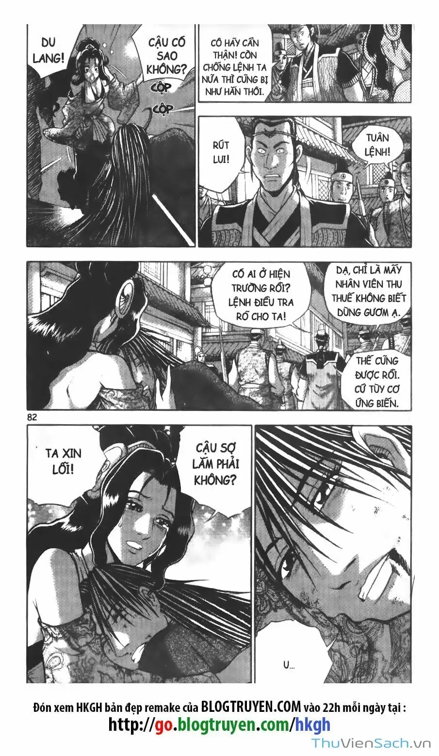 Truyện Tranh Hiệp Khách Giang Hồ trang 4