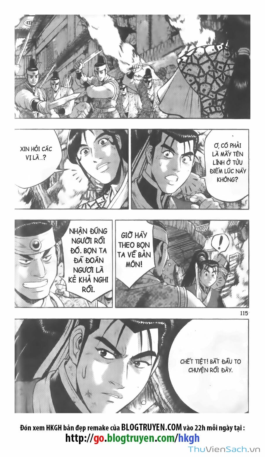 Truyện Tranh Hiệp Khách Giang Hồ trang 4