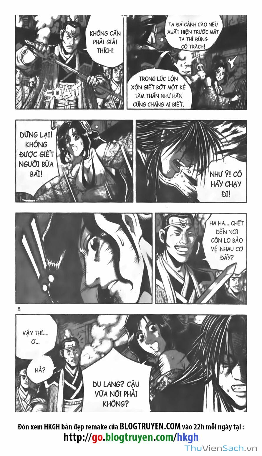 Truyện Tranh Hiệp Khách Giang Hồ trang 4